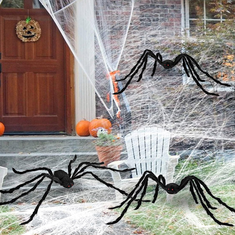 Large outdoor spider sales web decoration